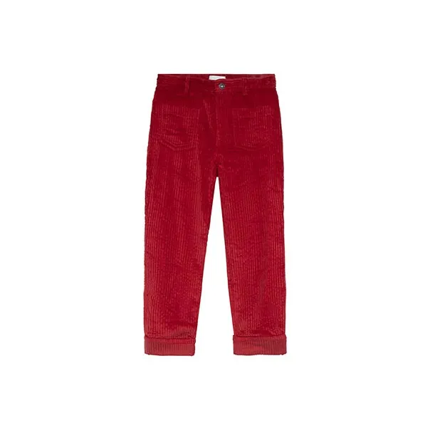 COACH FW22 Casual Pants Women's Red