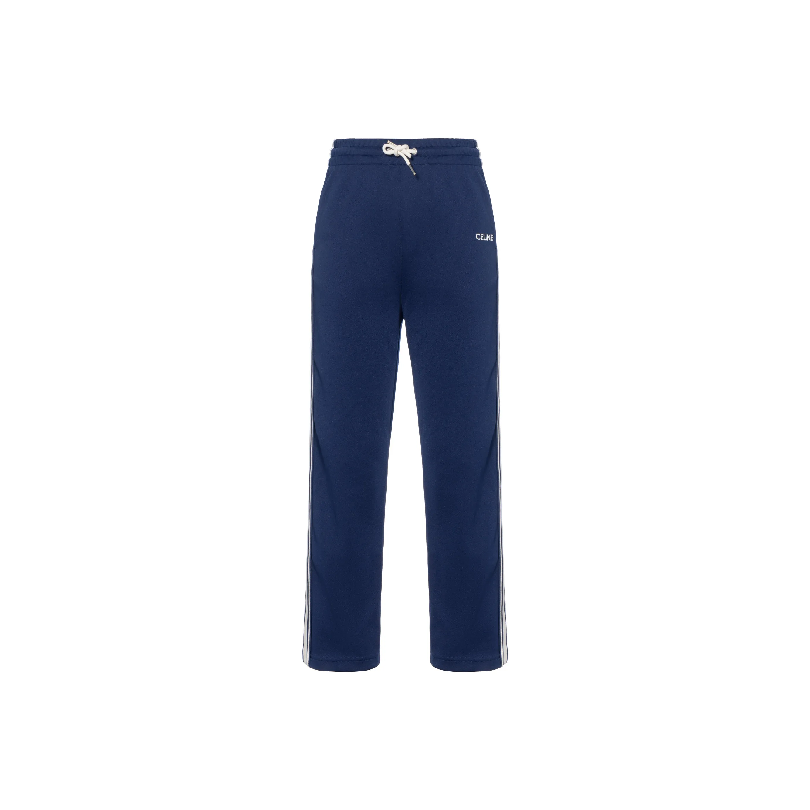 CELINE Knitted Sweatpants Women's Blue