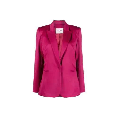 STYLAND Фуксия Женские Офисные Костюмы