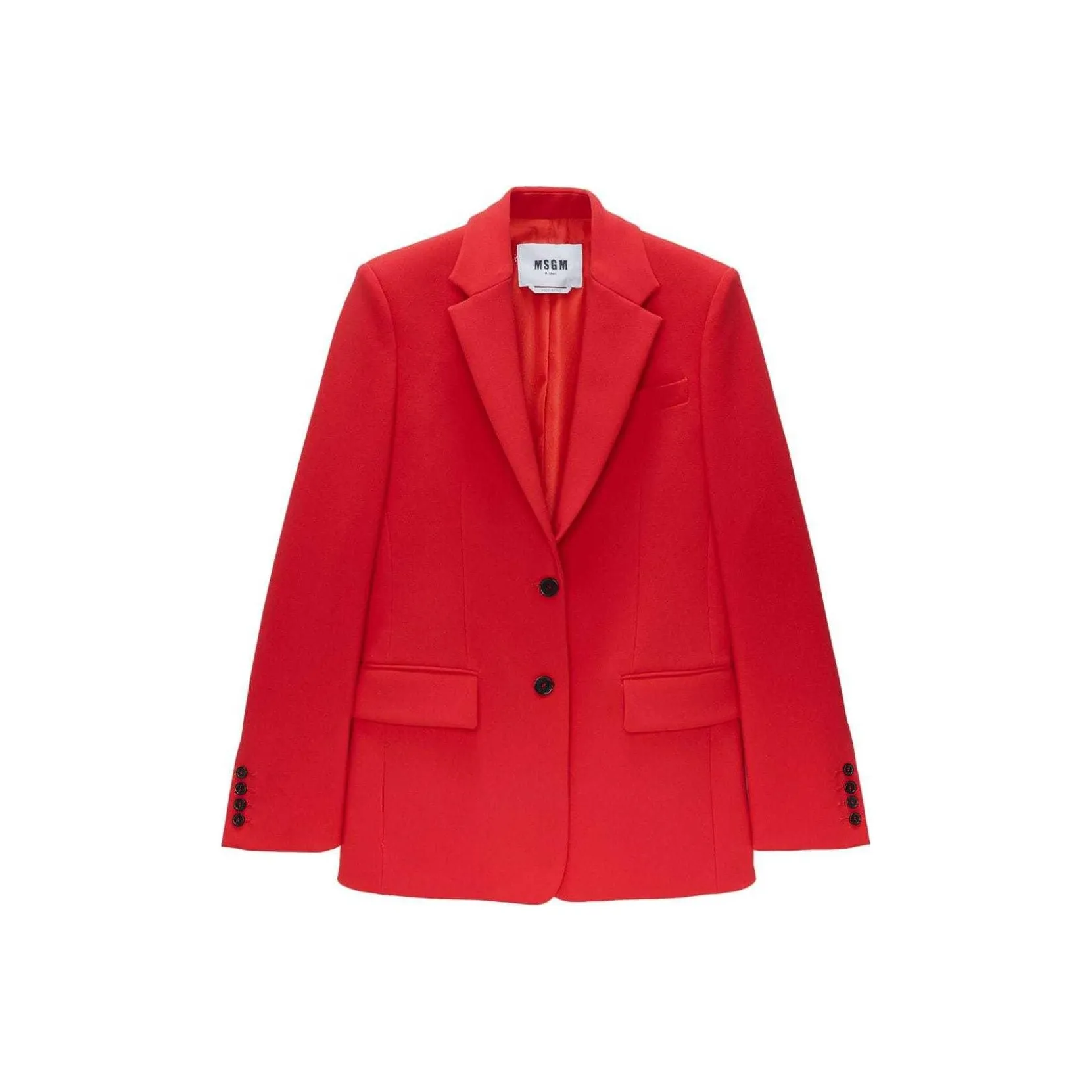 MSGM Single breasted Tailored Blazer