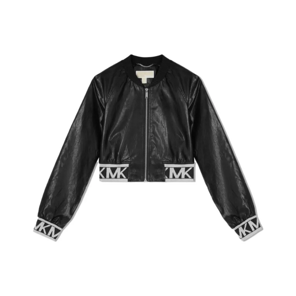 MICHAEL KORS Cropped Coats Women's Black