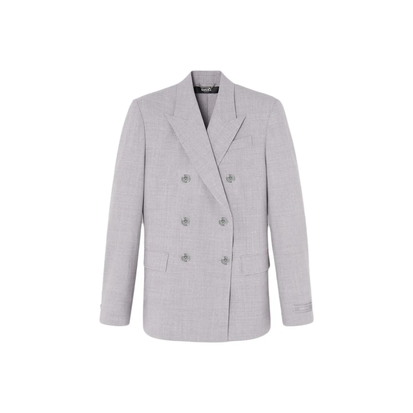 VERSACE Double Breasted Tailored Blazer