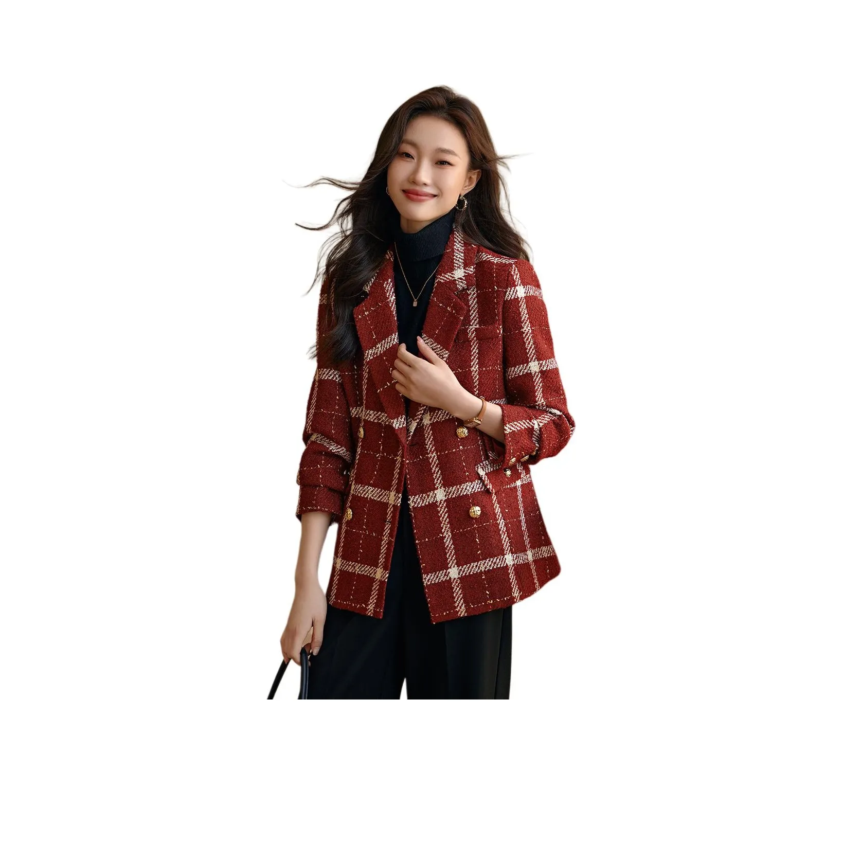 Mo Han Yi Mei Бизнес-костюм женский красный