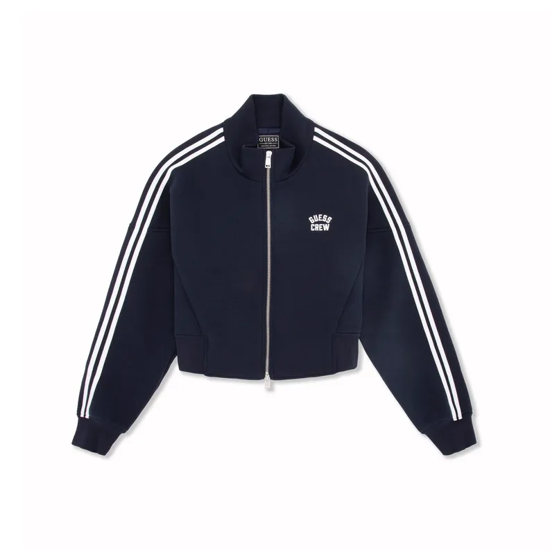 GUESS Cropped Jacket Женская Темно-синий