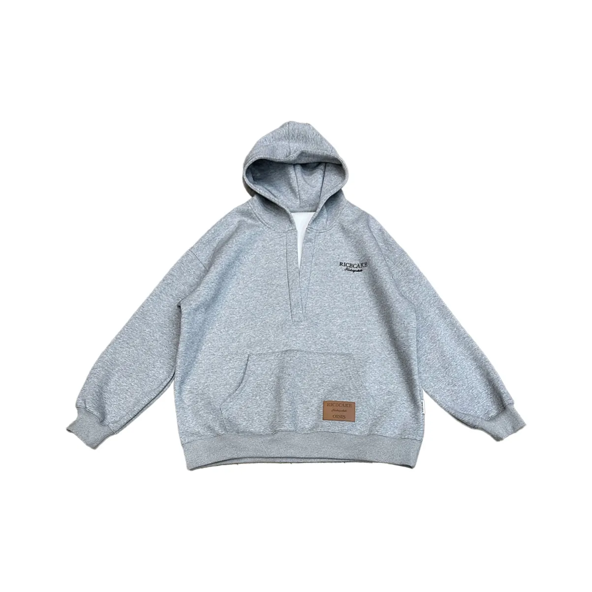 PAZZO Вышивка Большой V-образный вырез Толстовка Женская