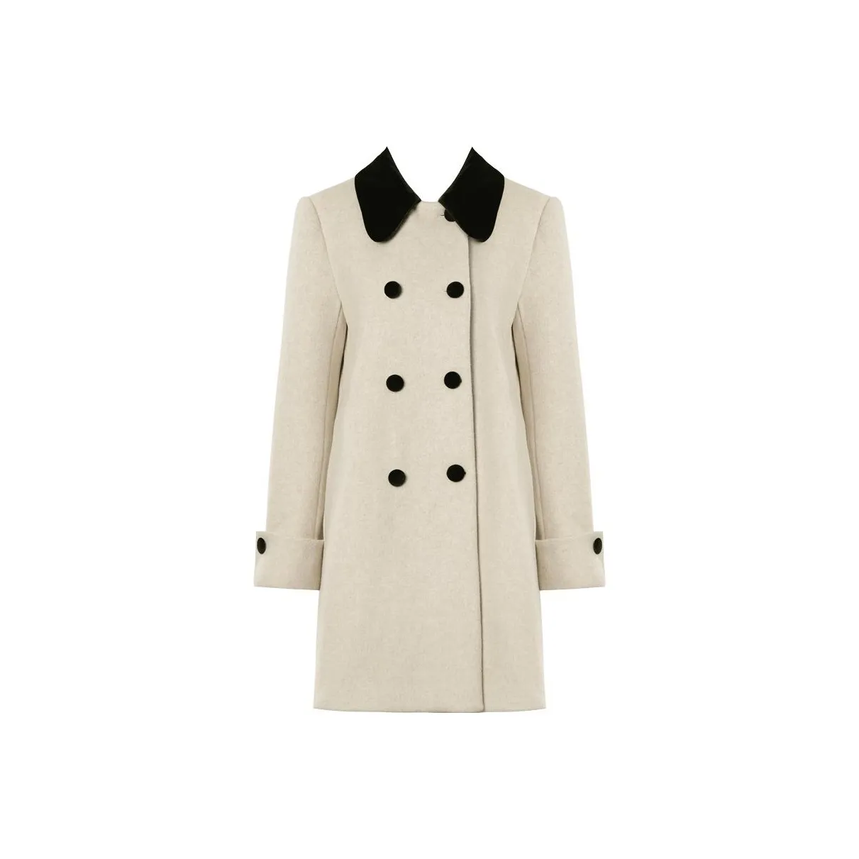 DPLAY Овсяное Женское Пальто