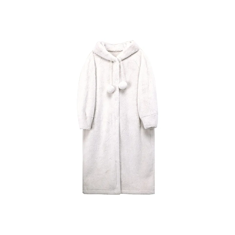 Beast King MID Длина Искусственный мех Куртка Стиль Witch Женские