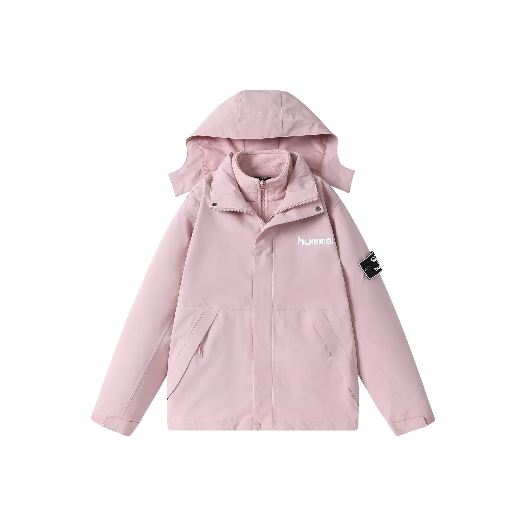 Hummel Водонепроницаемый Ветрозащитный And Дышащий Ветровка Женские