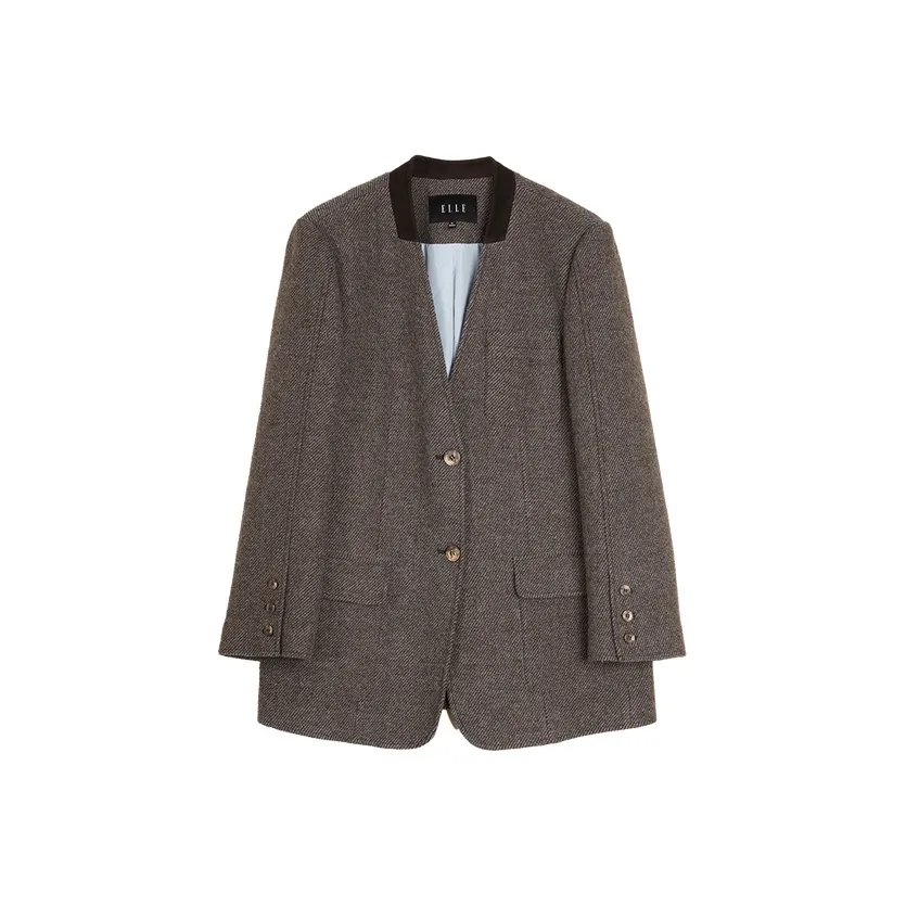 Elle Темно-кофейные Женские Офисные Костюмы