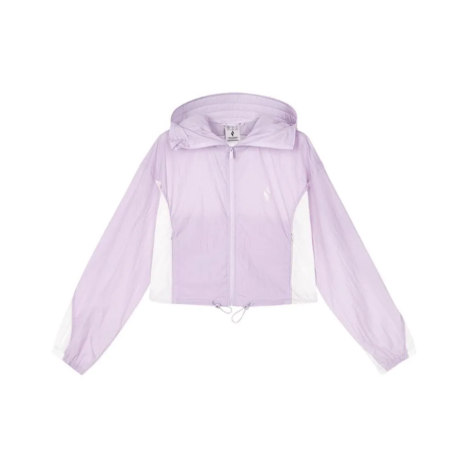 Skechers Cropped Jacket Women's Mist Purple