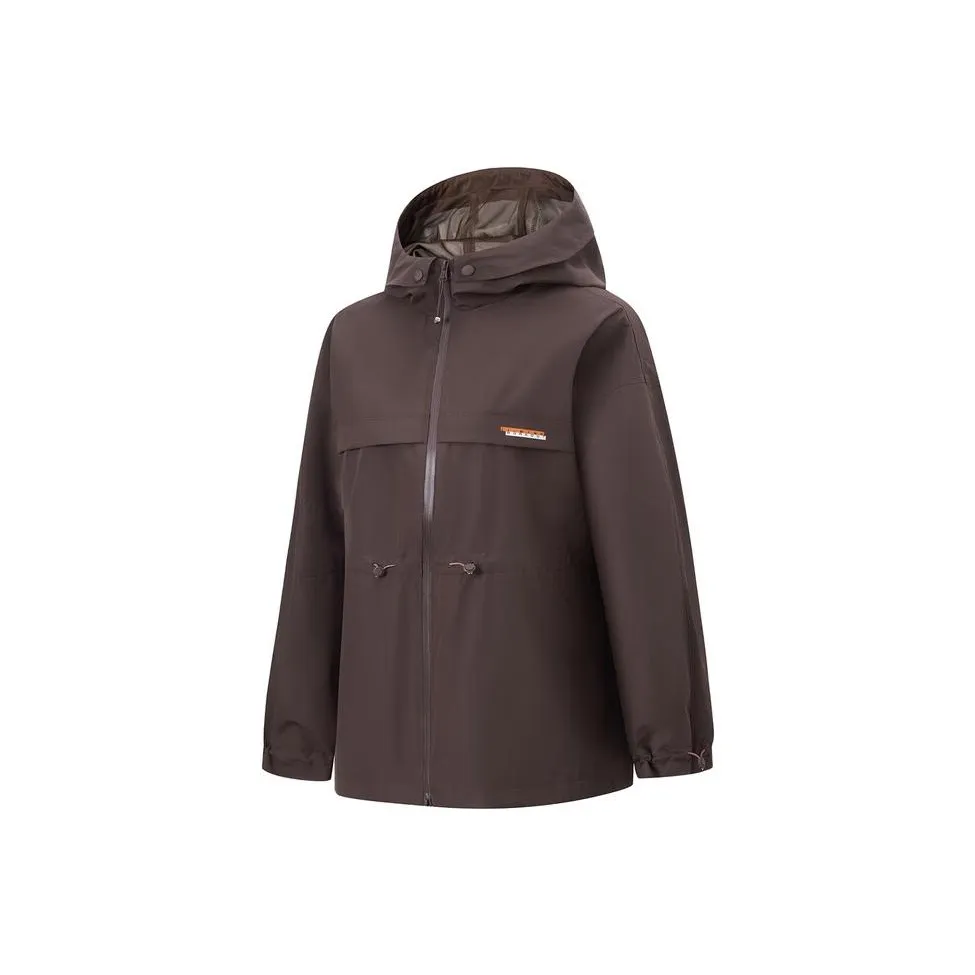 LINING Fitness Series Тренчкот Женские Уголь Кофе Умбра