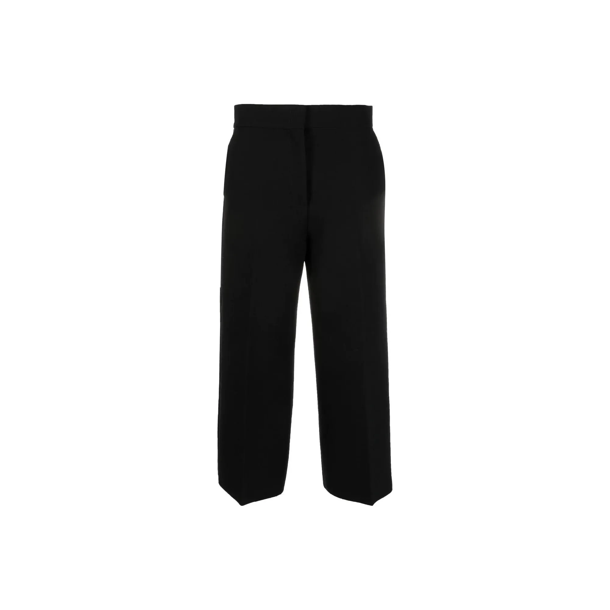 MSGM Cropped Wide-leg Trousers