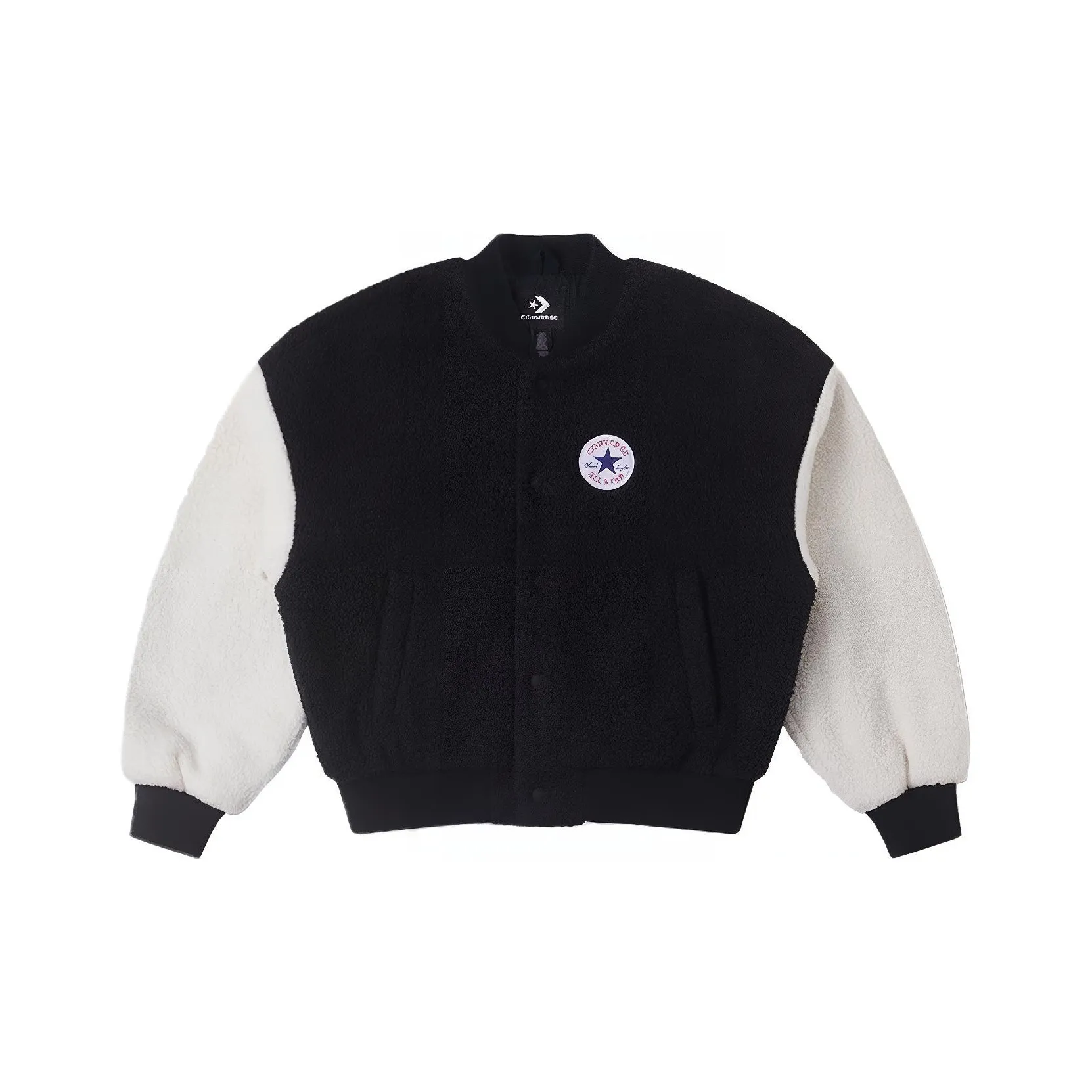 Converse SHERPA VARSITY Baseball Jerseys Women's Black/White