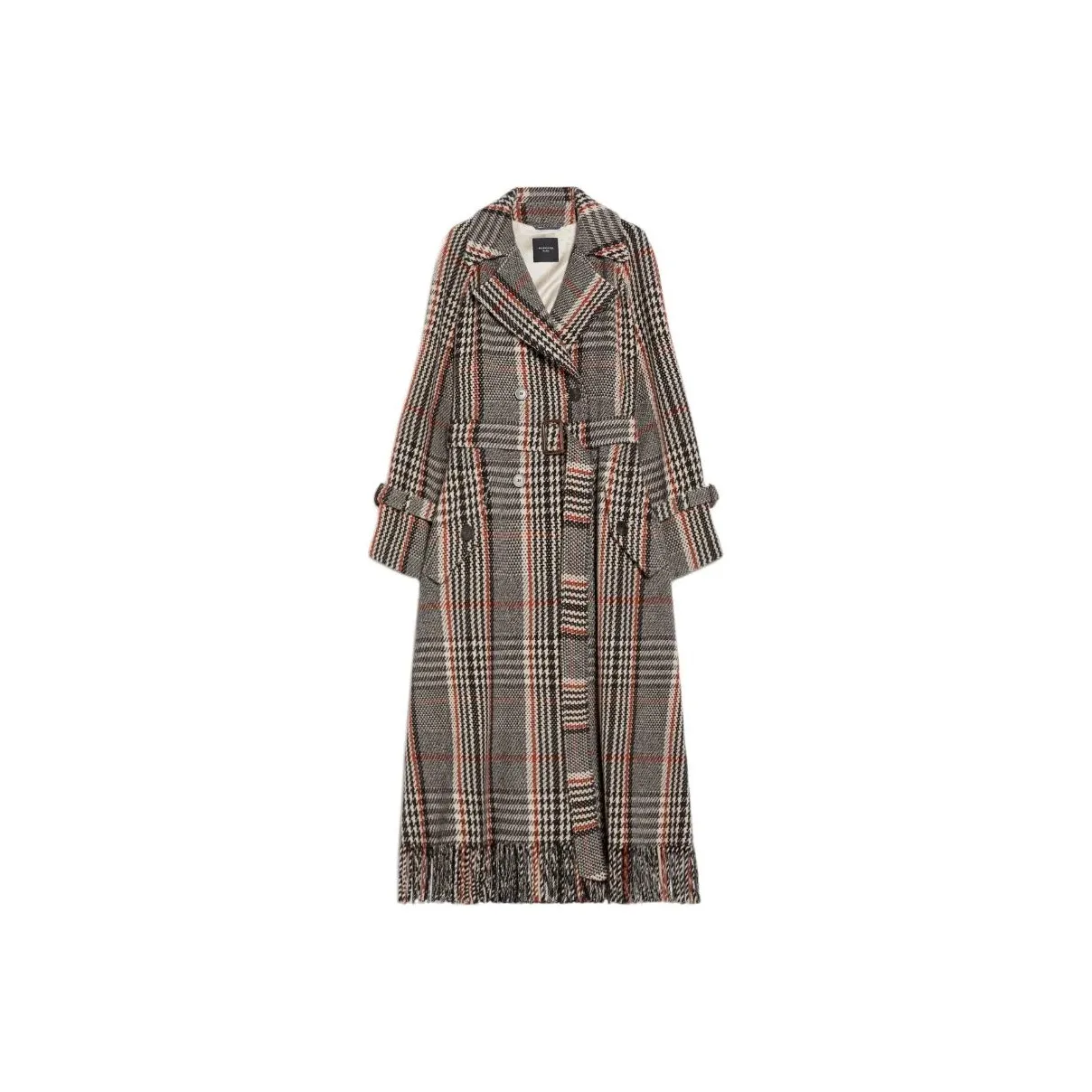 Weekend Max Mara Gommoso Checked Belted Coat