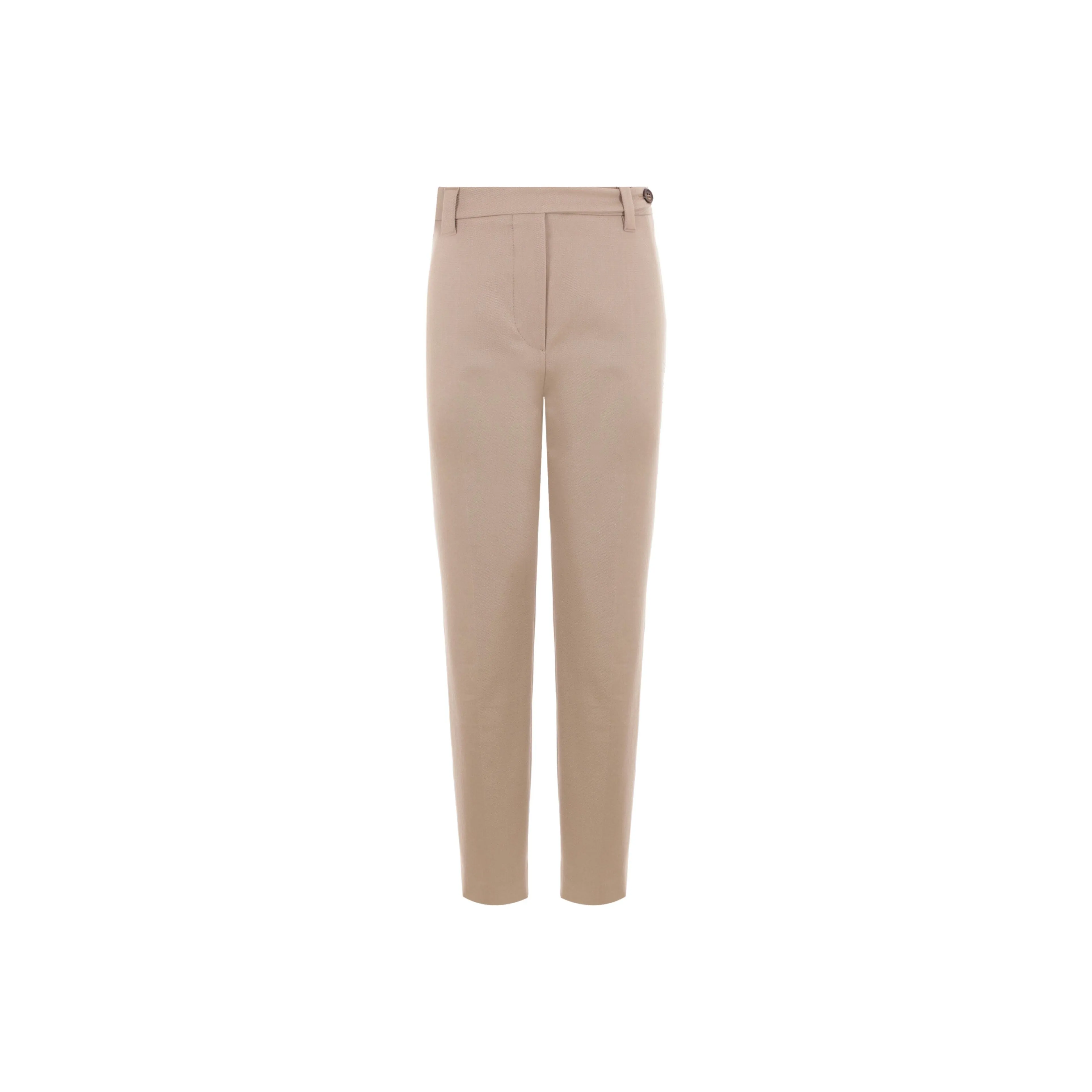 Brunello Cucinelli Monili Embellished Cigarette Trousers