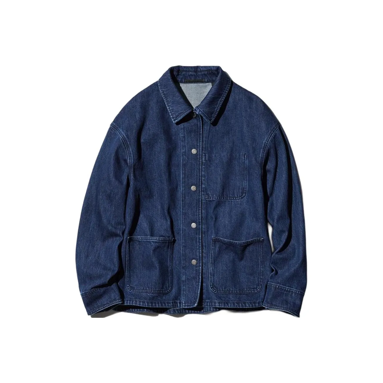UNIQLO Denim Jacket Women's Dark Blue