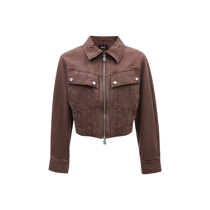 Only E12 Soft Dirt Brown Женский Тренч