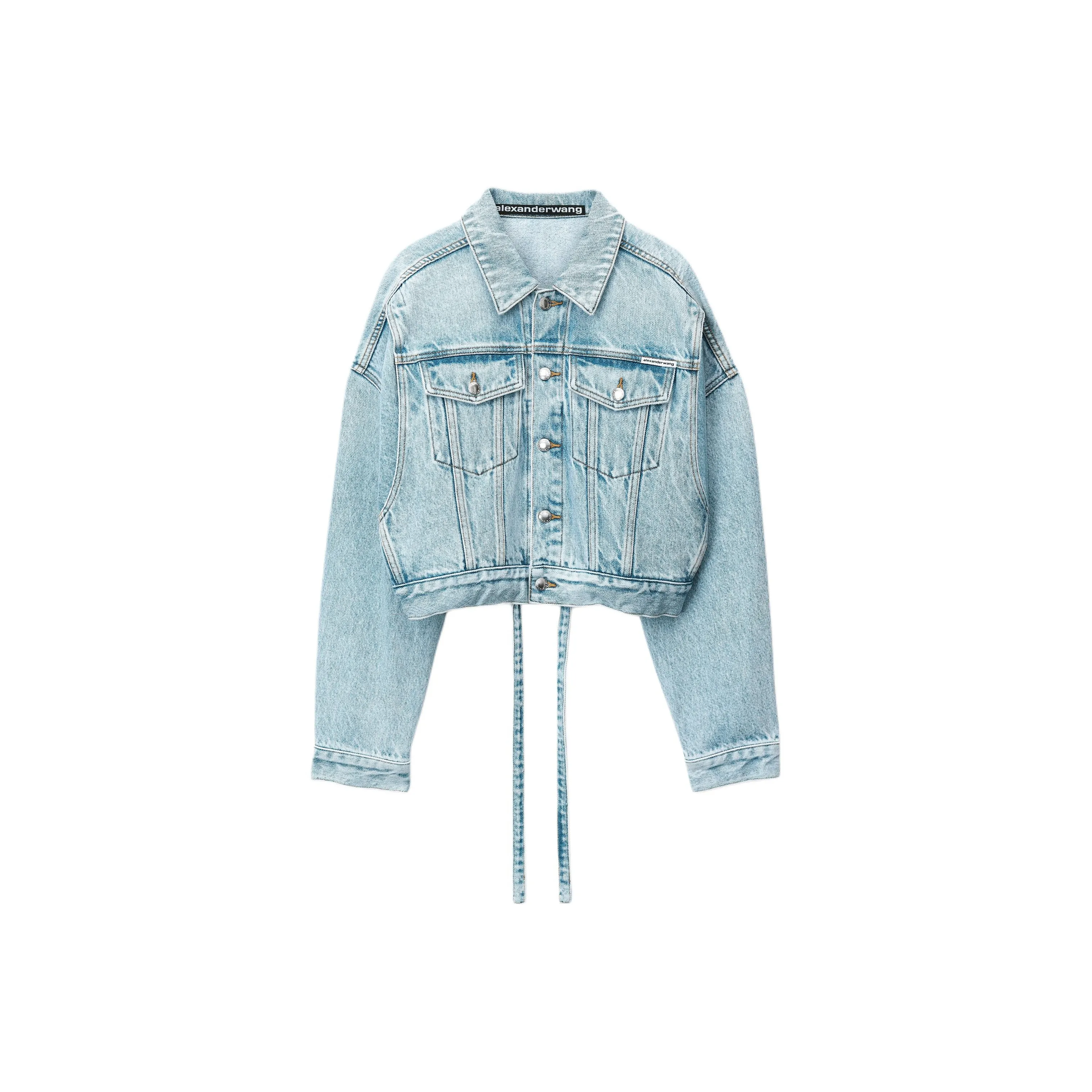 Alexander Wang Cinch Hem Trucker Jacket