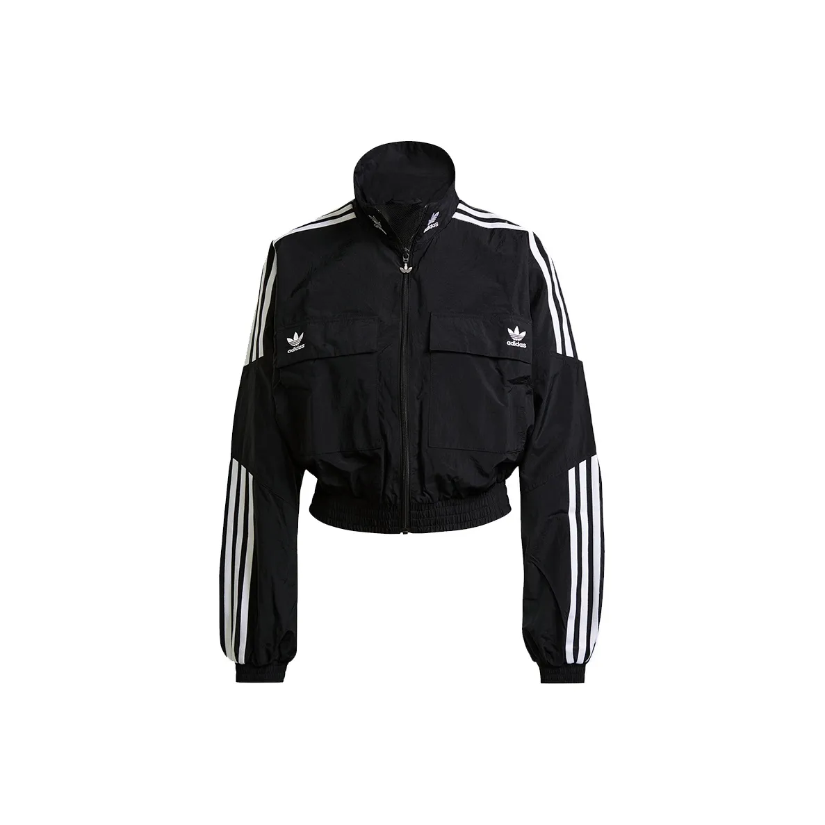 adidas originals Women's Adicolor Classics Disrupted Icon Track Top Black