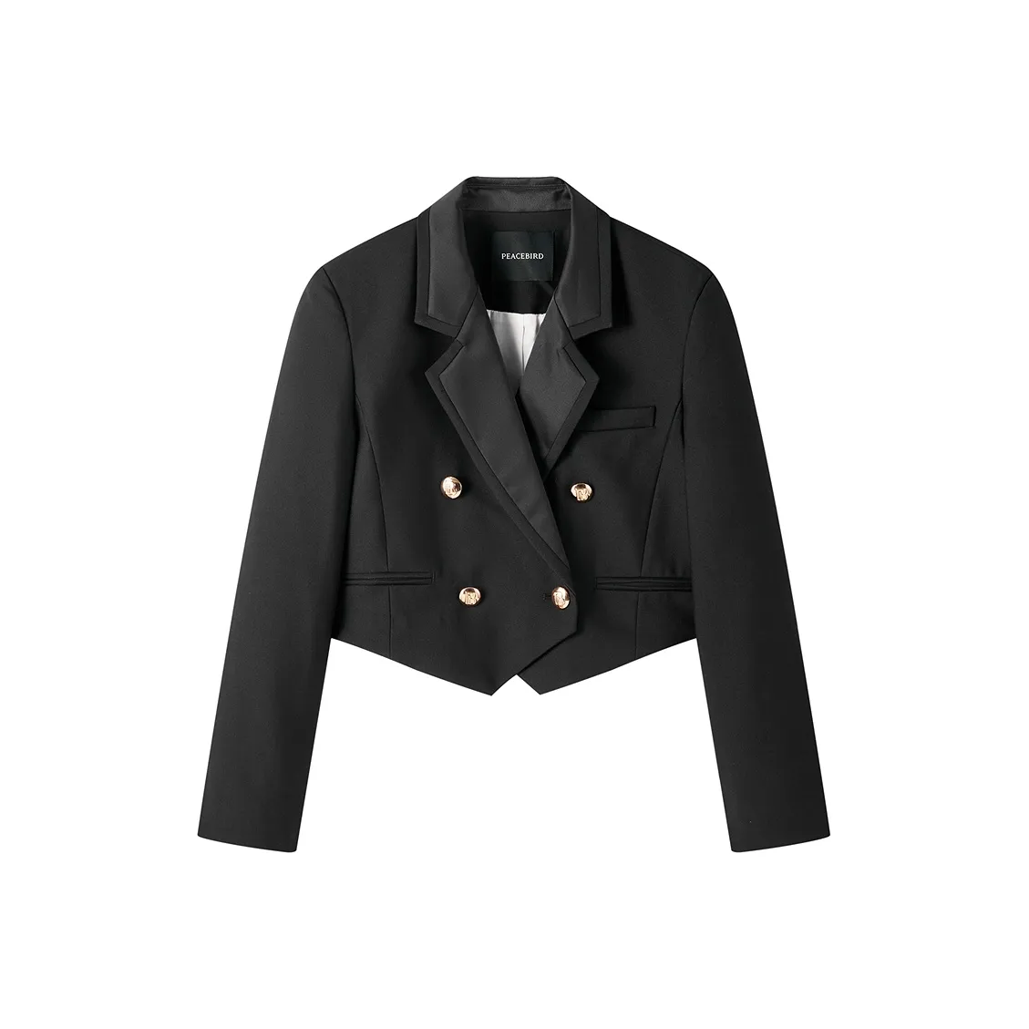 PEACEBIRD Бизнес-костюм женский черный