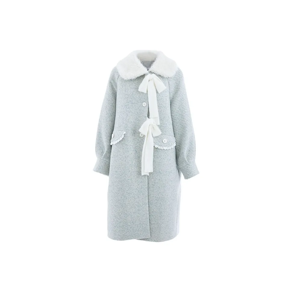 Blovelan Coats Women's Melon Green