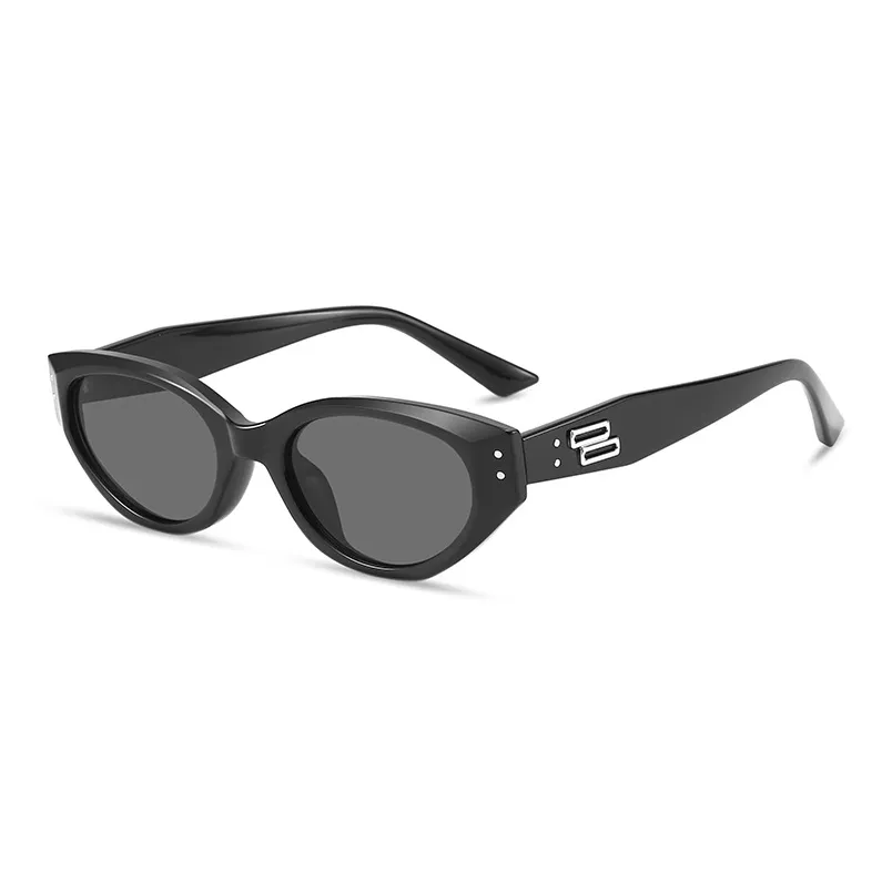RayBan Alloy Oval Sunglasses Unisex