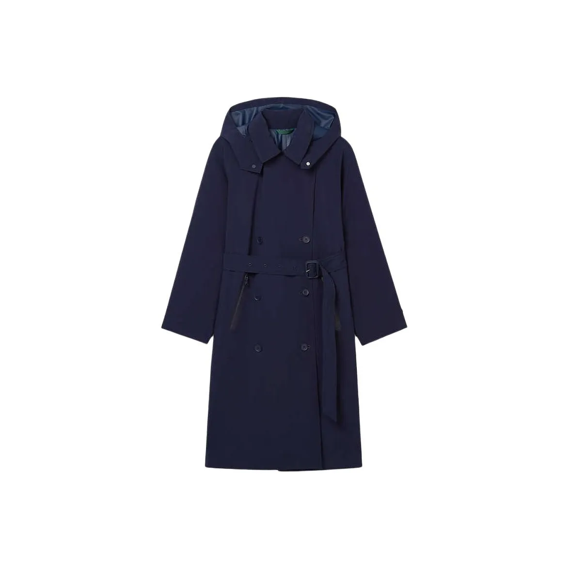 LACOSTE Collaboration FW23 Тренчкот Женский Темно-синий