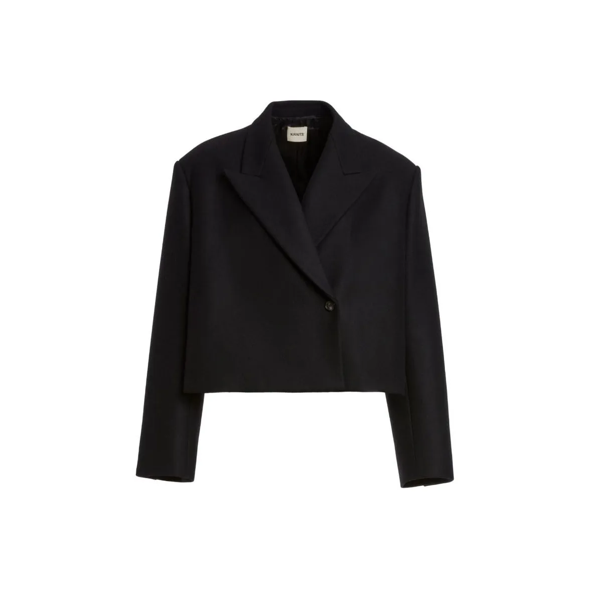 KHAITE The Raymond Cropped Jacket