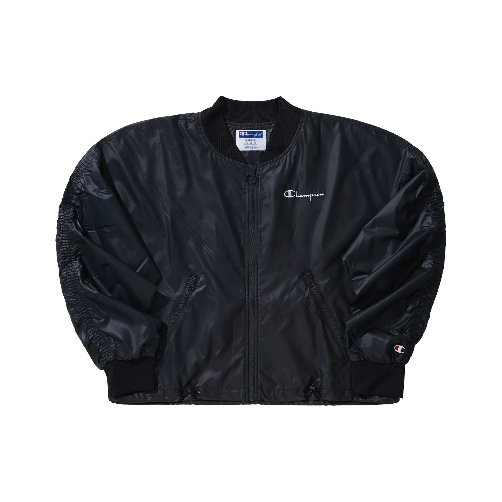 Champion Baseball Jacket Европейская версия Женская Черная