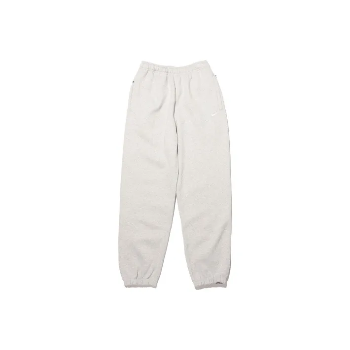 Nike Lab Women's Solo Swoosh Fleece Sweatpants Asia Sizing Grey Heather