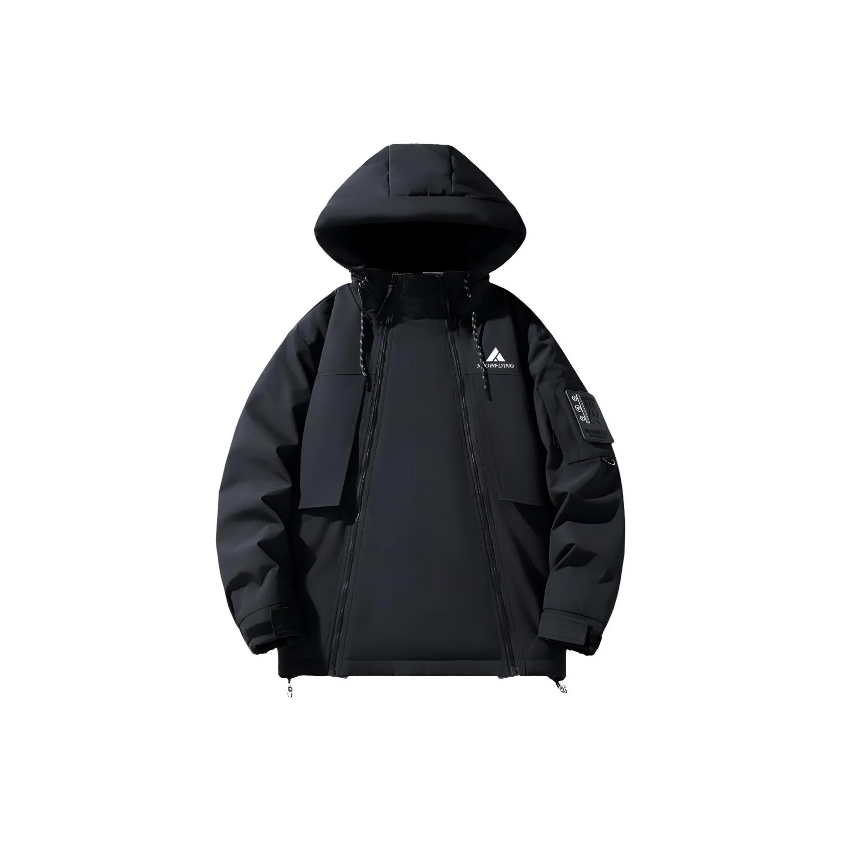 SNOW FLYING Пуховик Унисекс Черный