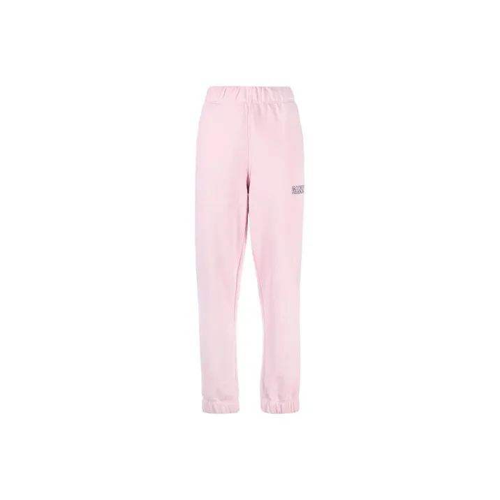 GANNI Knitted Sweatpants Women's Pink
