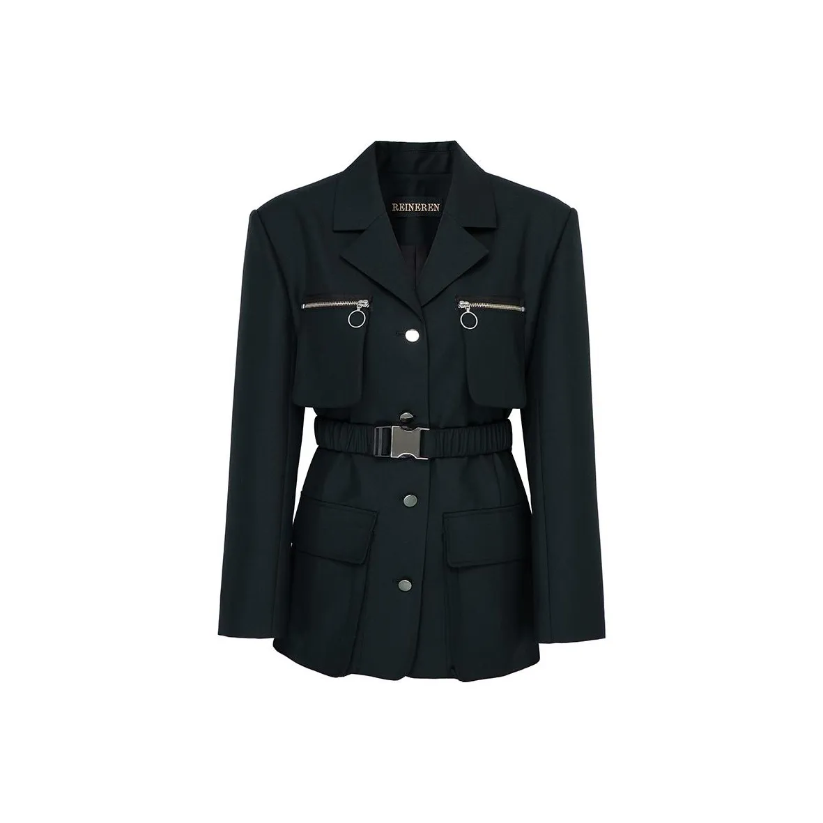 REINEREN FW23 Business Suit Women's Black Green