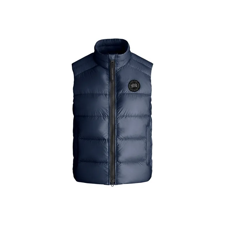Canada Goose Black Logo Cypress Collection Vest Women's Marine Blue