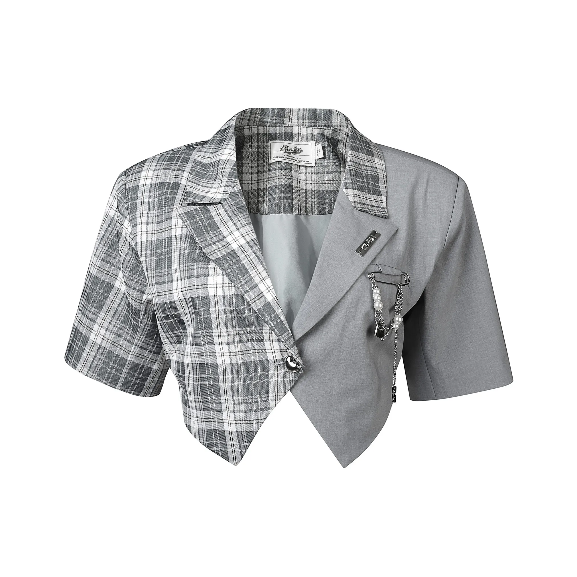 Guuka Hero Бизнес-костюм женский пыльно-синий