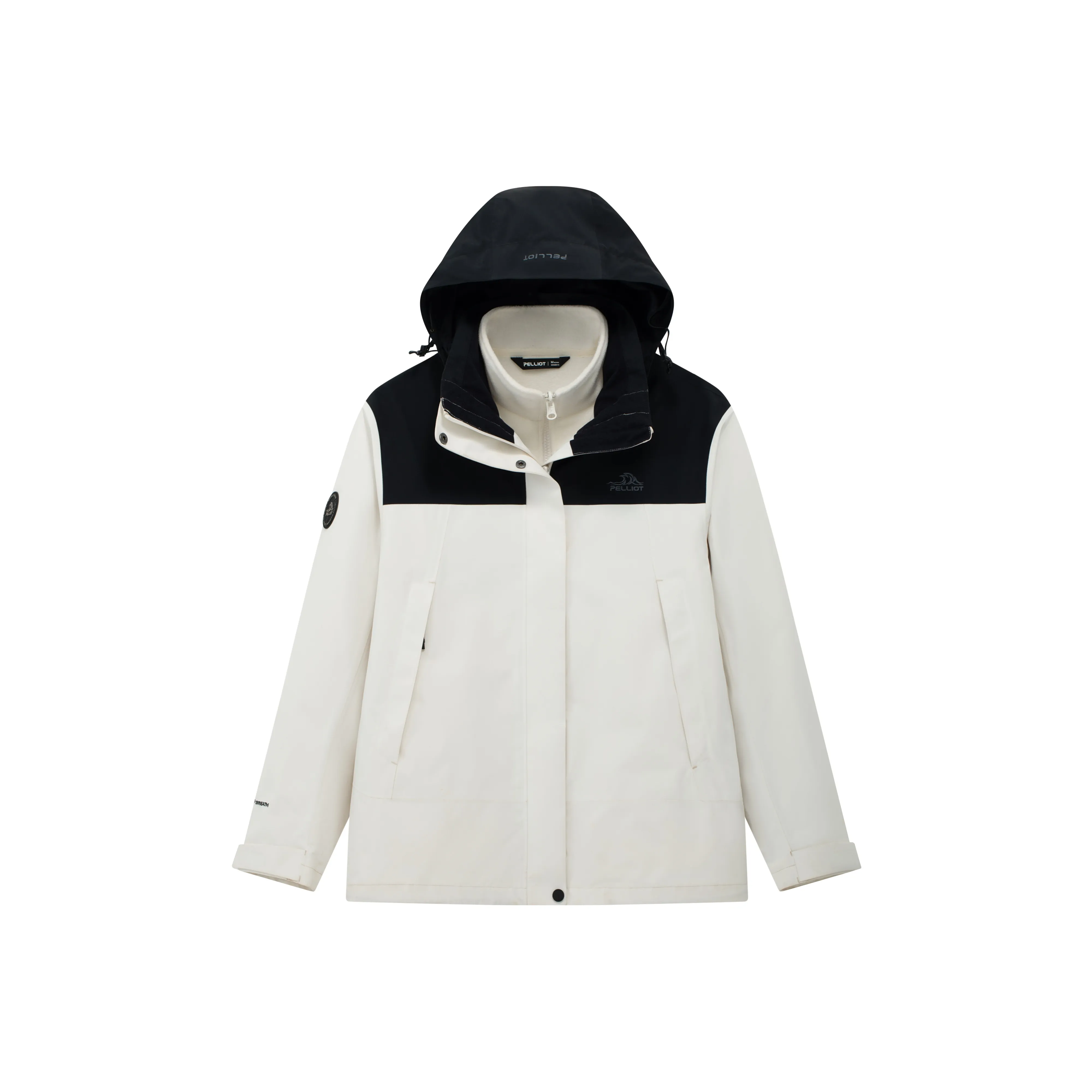 PELLIOT Mountaineering Clothing Fleece Liner Windbreaker Coats Women's