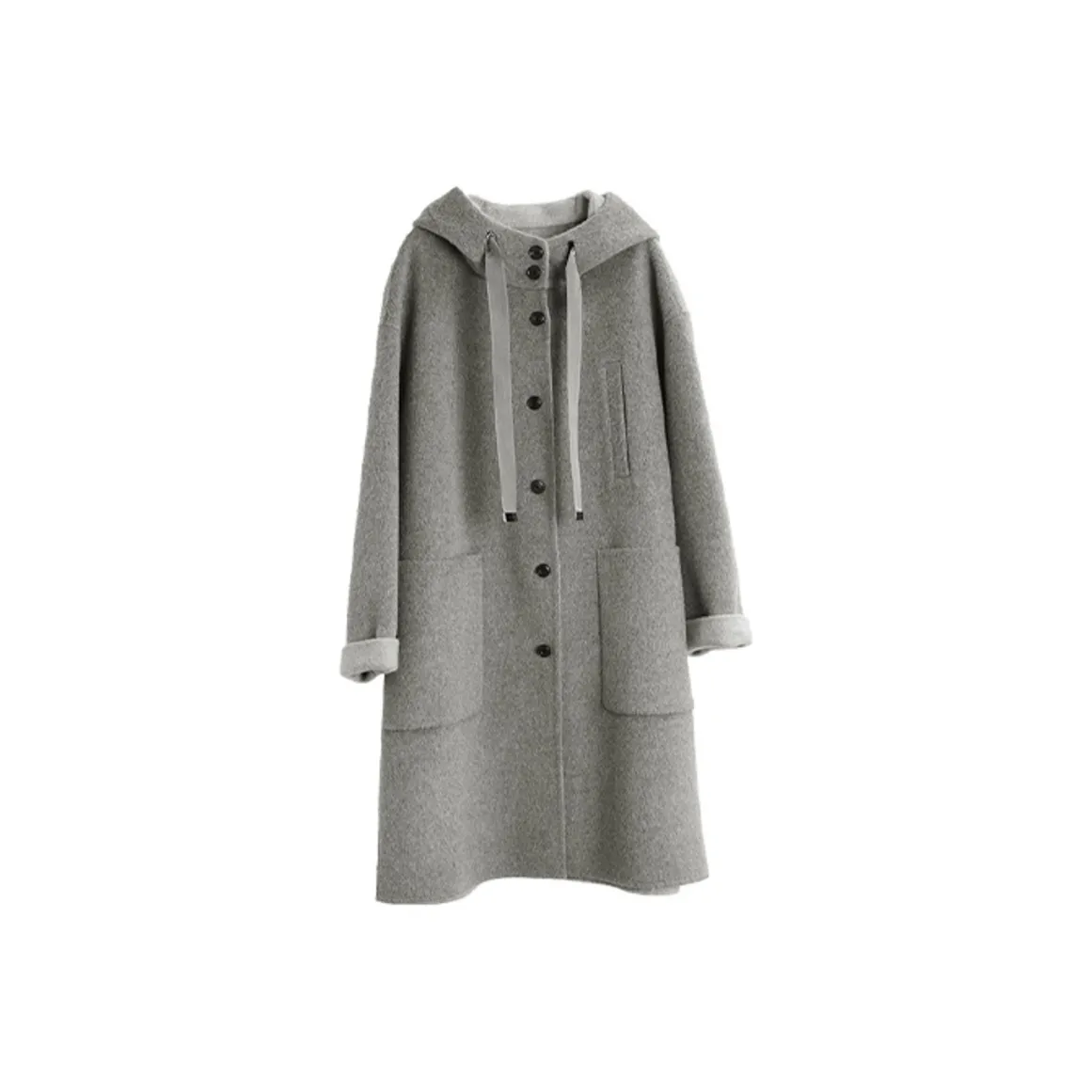 ELLE Двойное Шерстяное Пальто Женское