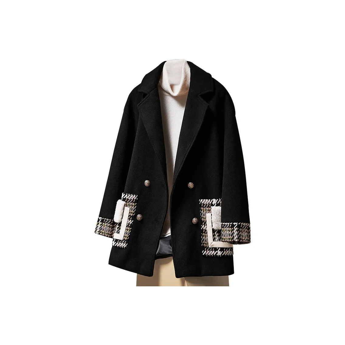 Cypress House Пальто Женское Черное