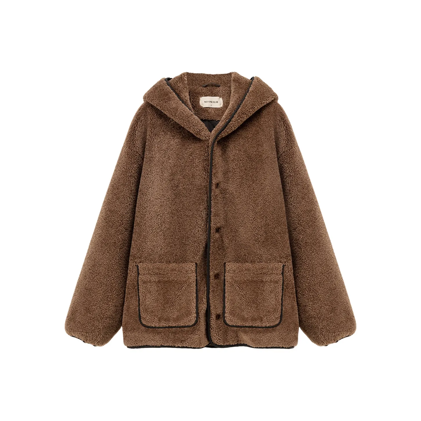 NO ONE ELSE Кофе Унисекс Бархатные куртки
