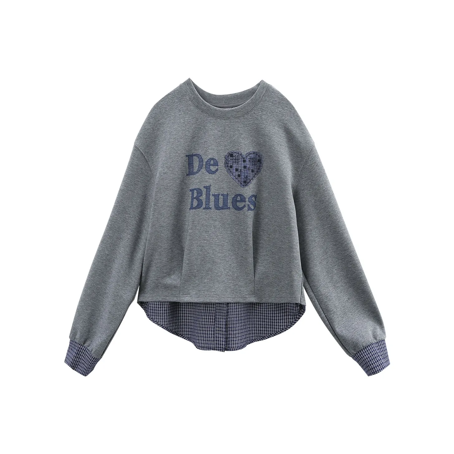 A paradise for awakening Свитшот Женский Серый