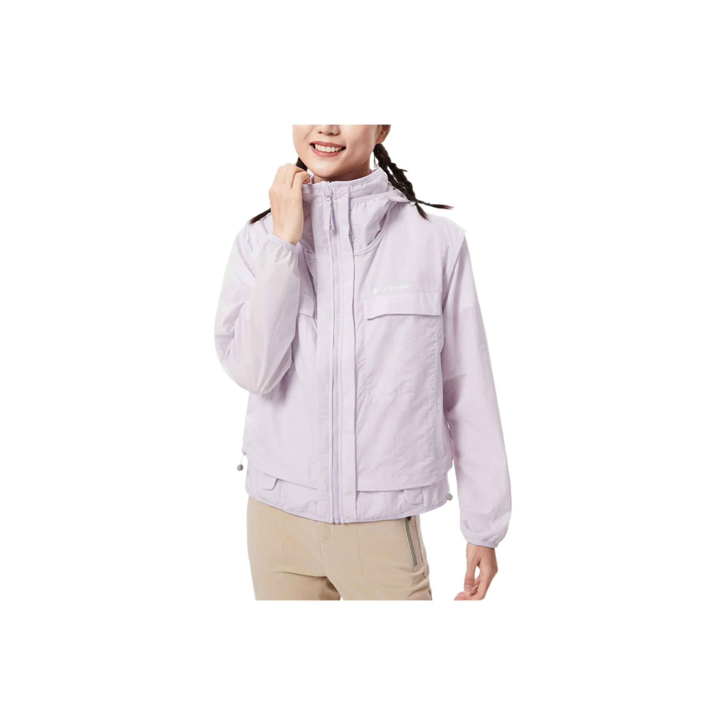 Columbia Фиолетовый Женская одежда с защитой от УФ-лучей