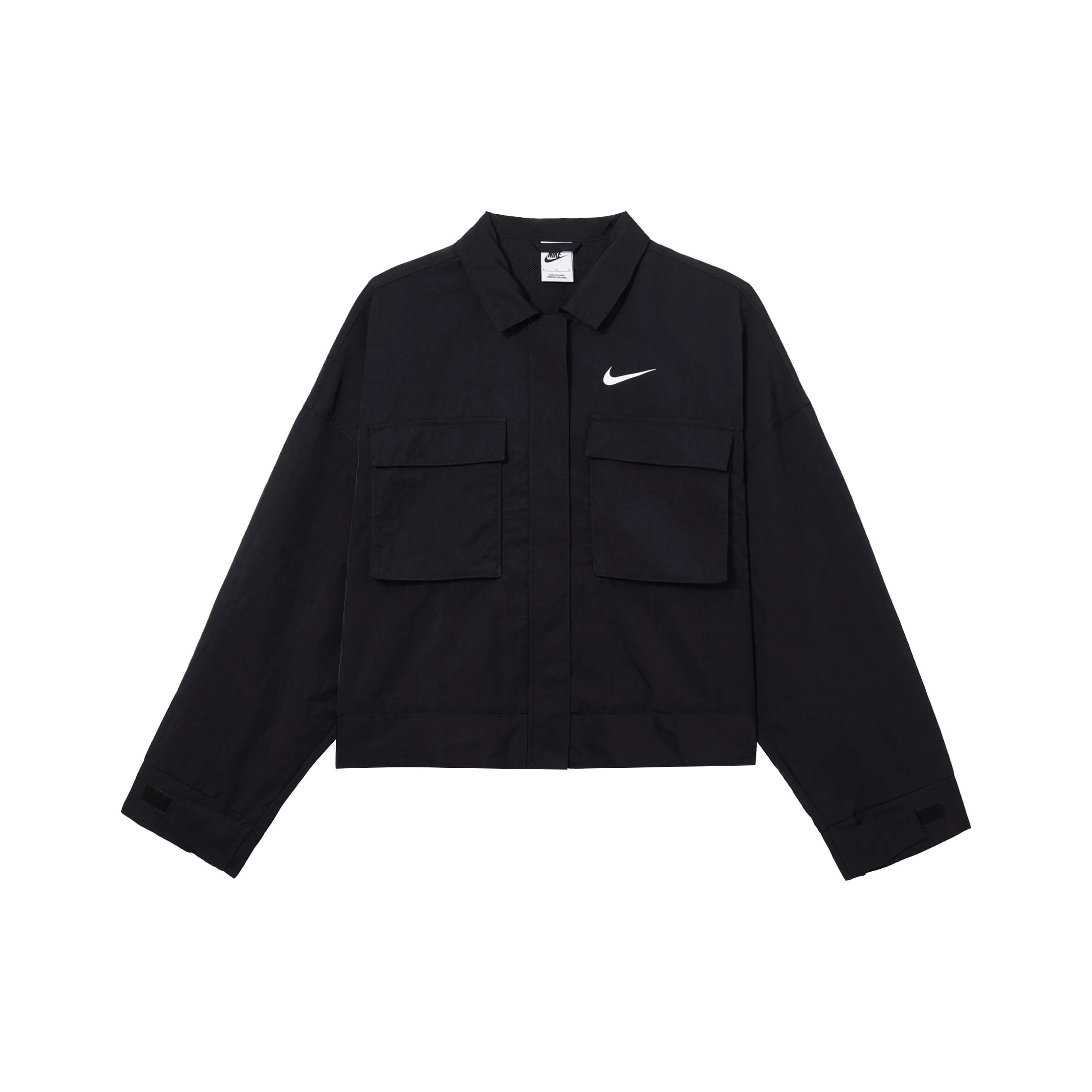 Nike Cropped Coats Women's Black