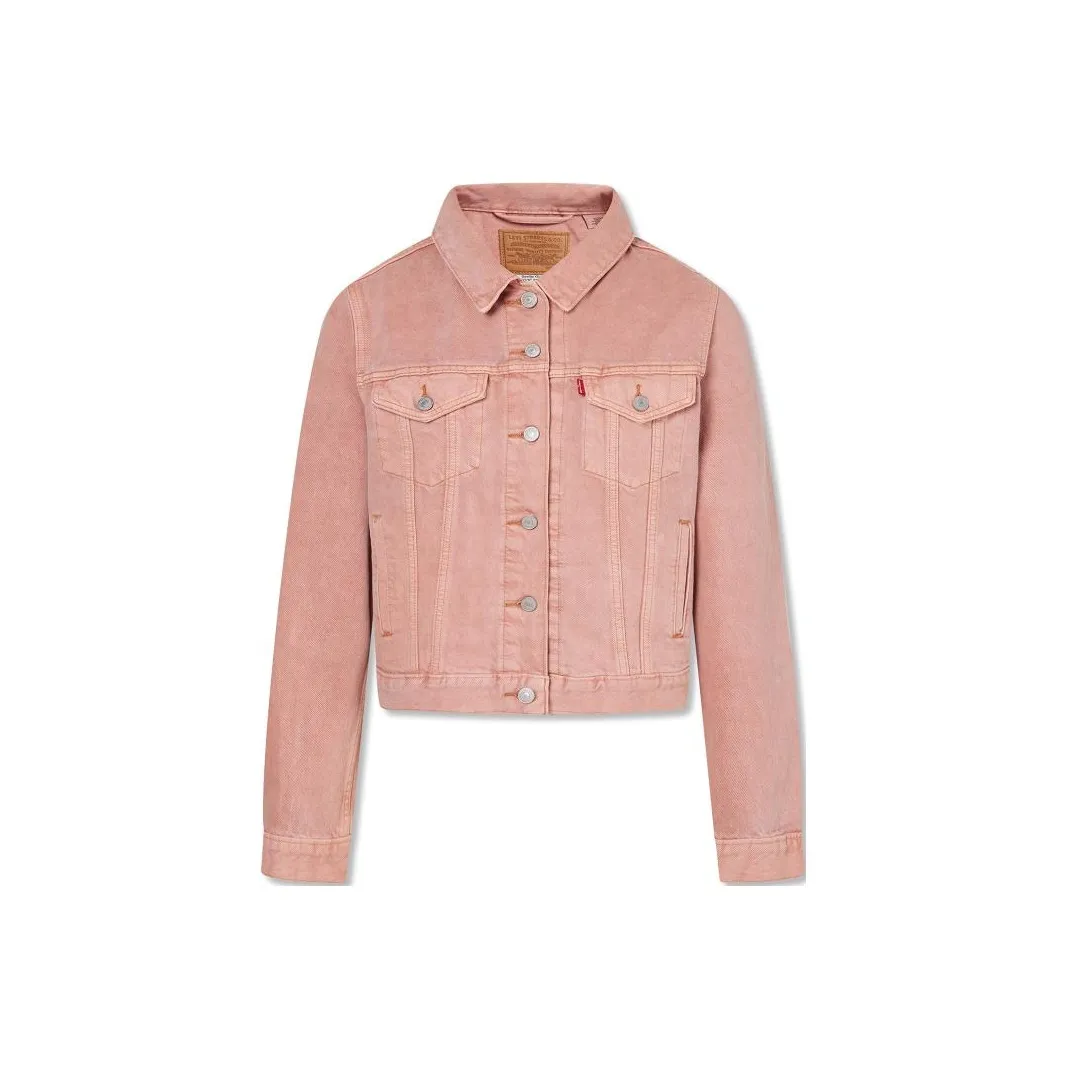 Levis Denim Jackets Women's Pink