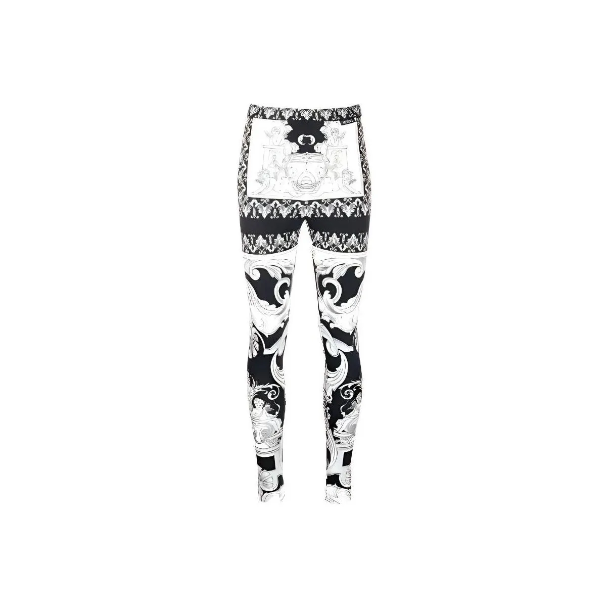 VERSACE FW22 Leggings Women's Black & White