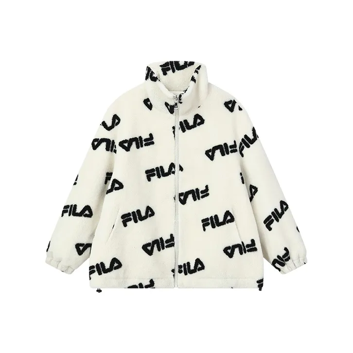 FILA Экрю Женские Бархатные Куртки