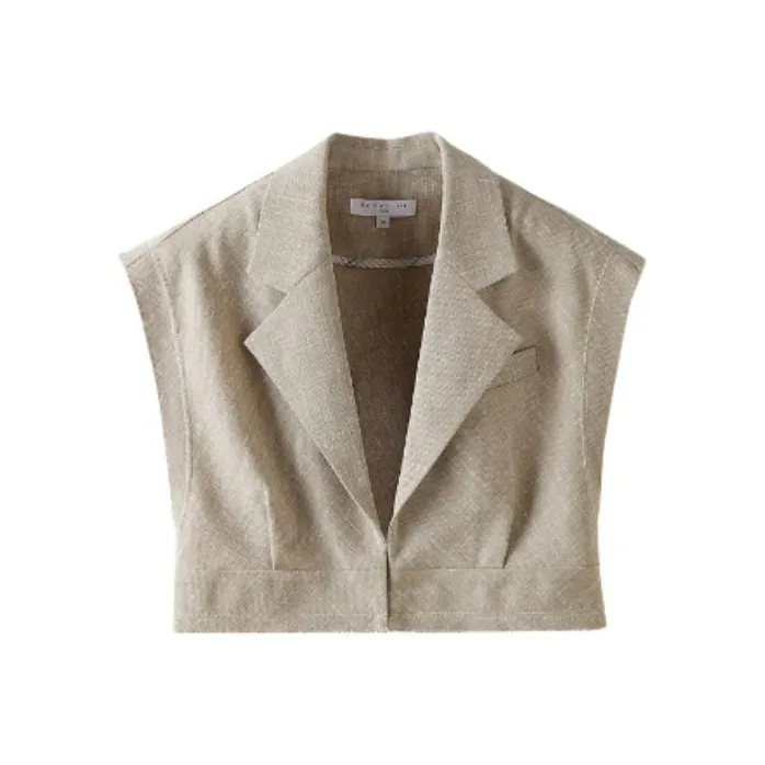 SUNDAY LIFE Жилет Женские Камень Серый Зеленый