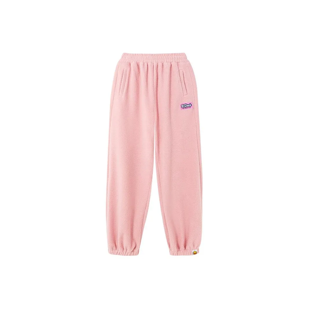 B.Duck Повседневные брюки Женские Светло-розовые