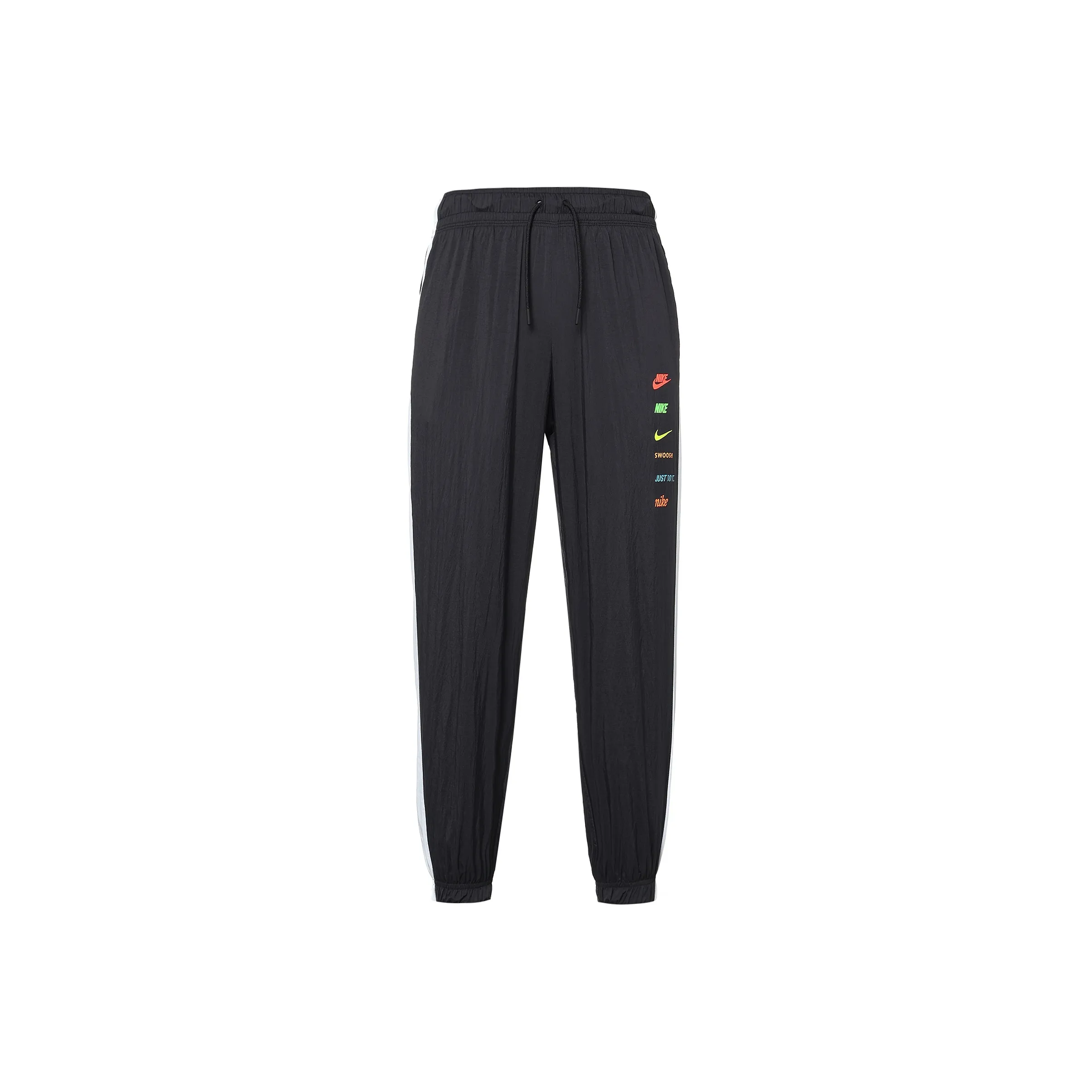 Nike Вязаные тренировочные штаны женские черные
