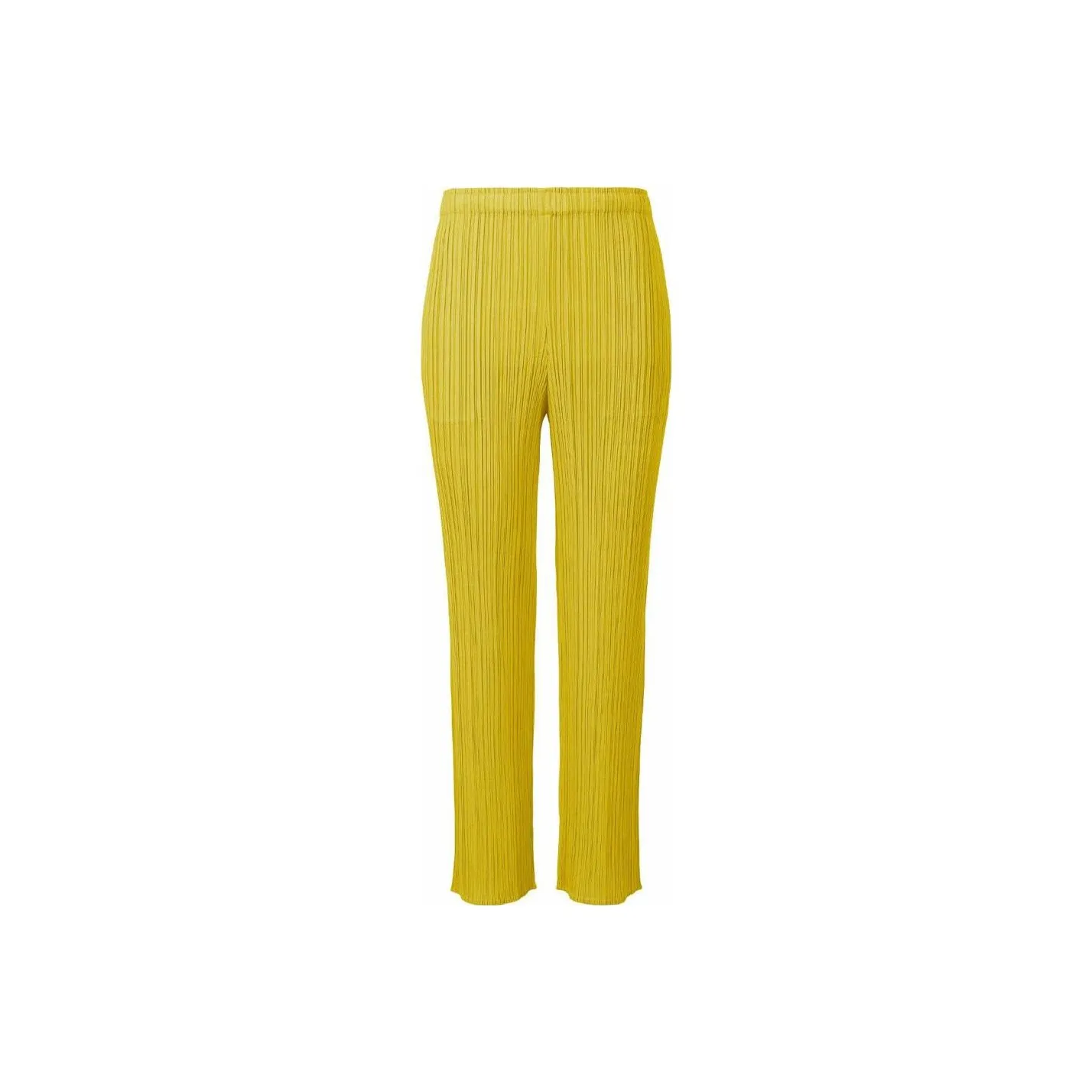 PLEATS PLEASE ISSEY MIYAKE SS22 Casual Pants Women's Yellow