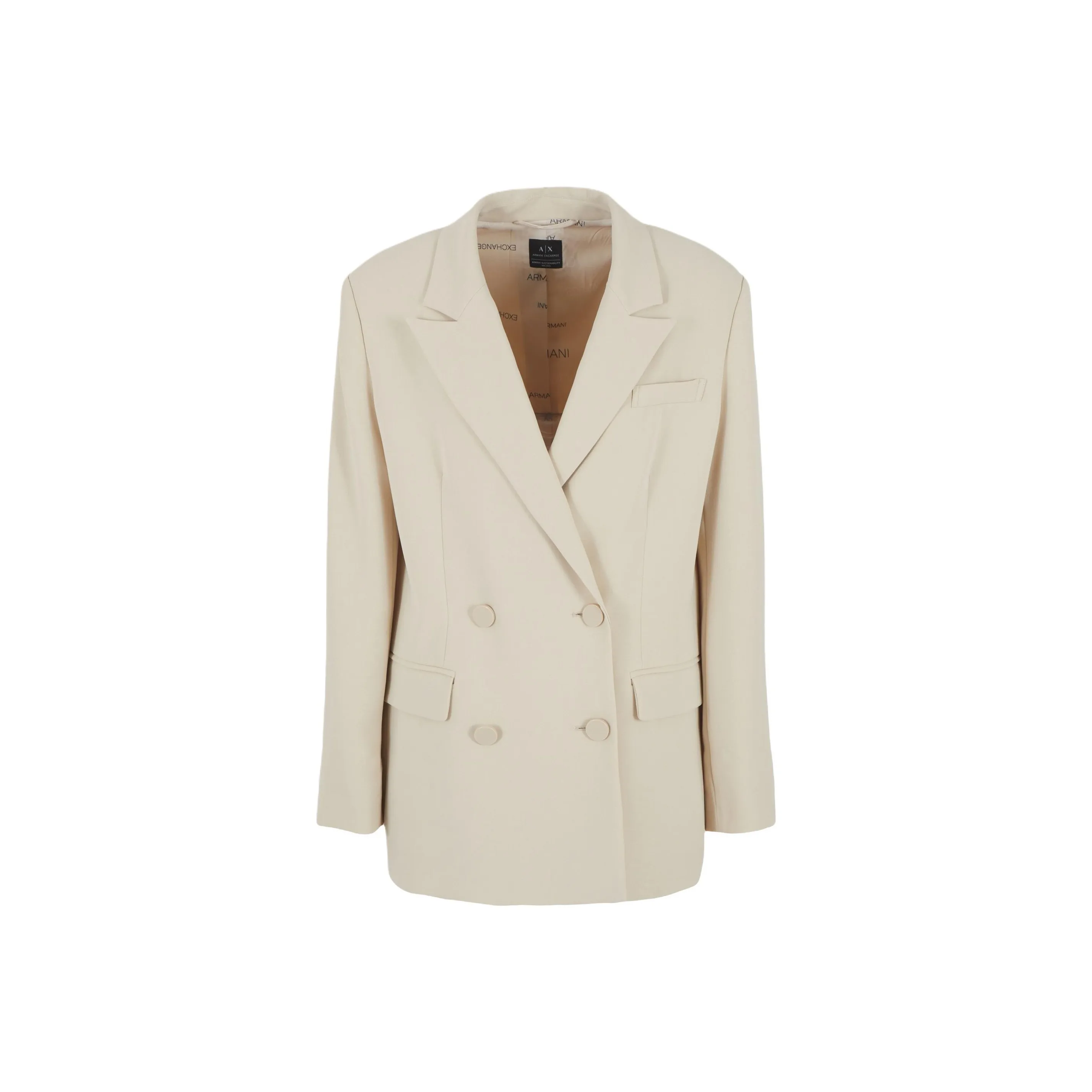 ARMANI EXCHANGE SS24 Бизнес Костюм Пальто Женское